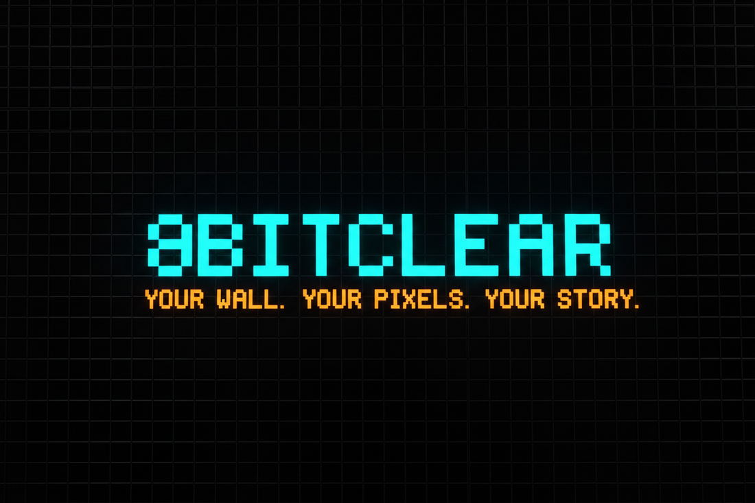 What Is 8bitclear? Self-Adhesive Glass Dot Tile Kits Explained