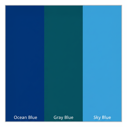 Blue Glass Dot Tiles 三色配图