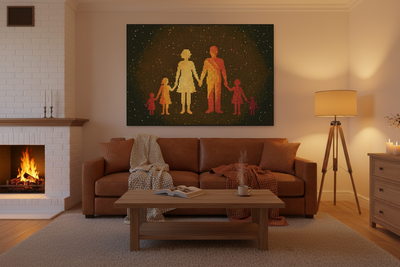 Living Room - Family Mosaic