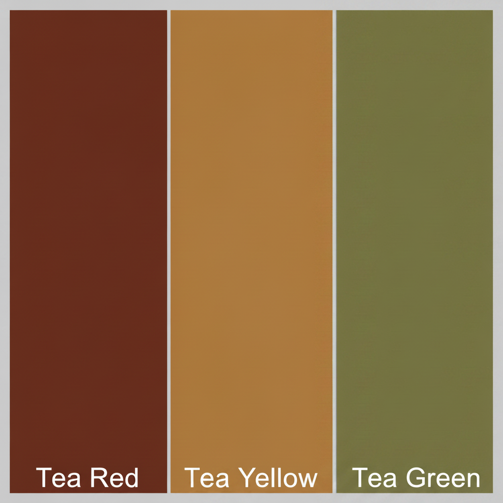 Tea 三色白字